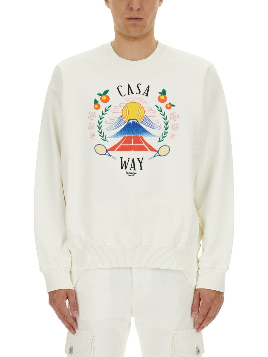 Casablanca Home Way Mountain Sweater – Gebroken wit