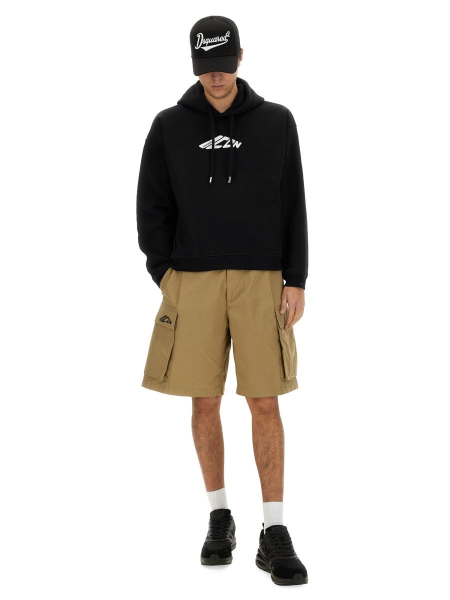 Dsquared2 Sweater met logoprint Heren – Zwart