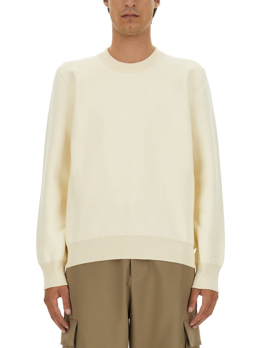 Off-White Sweater met Logo Heren – Wit