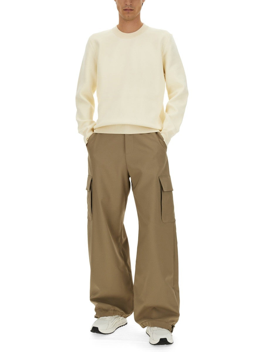 Off-White Sweater met Logo Heren – Wit