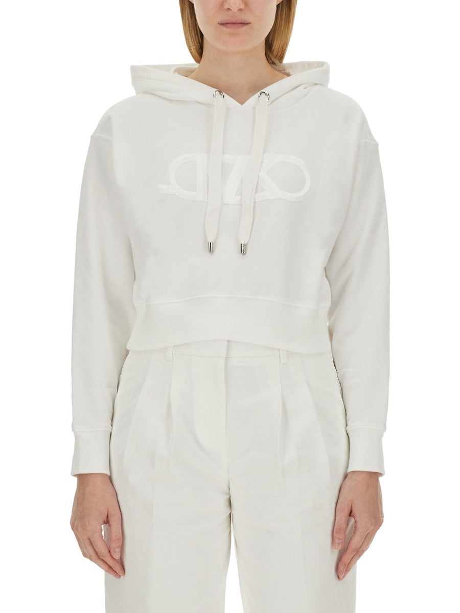 Michael Kors Hoodie met logo – Wit