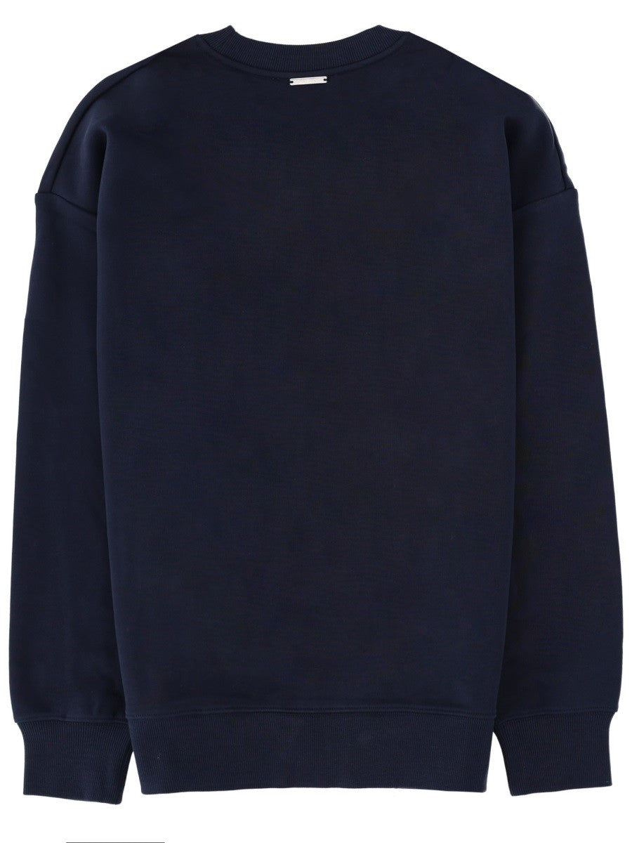 Michael Kors Sweater met logo – Marineblauw