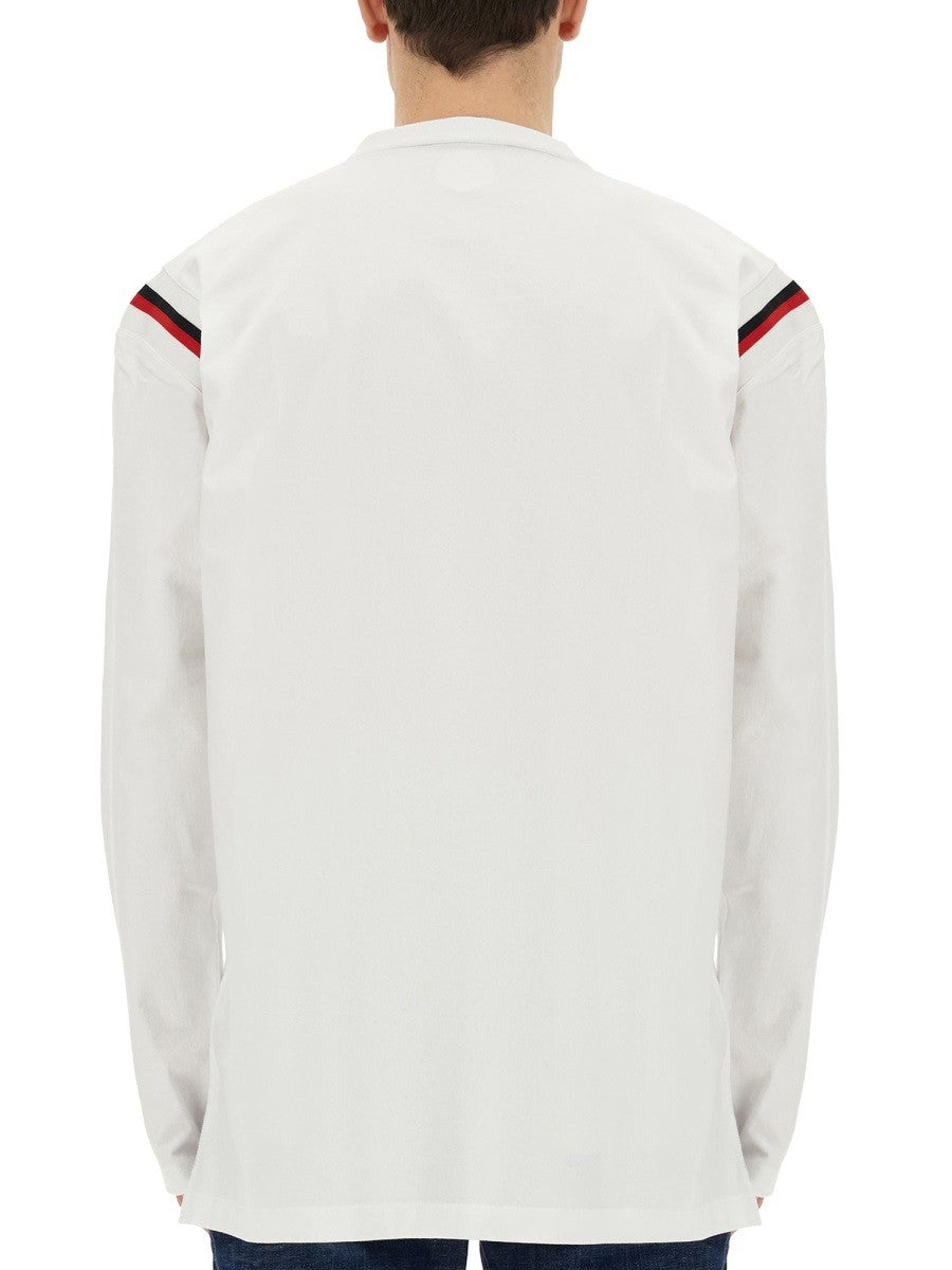 Dsquared2 Katoenen Sweater met logo – Wit