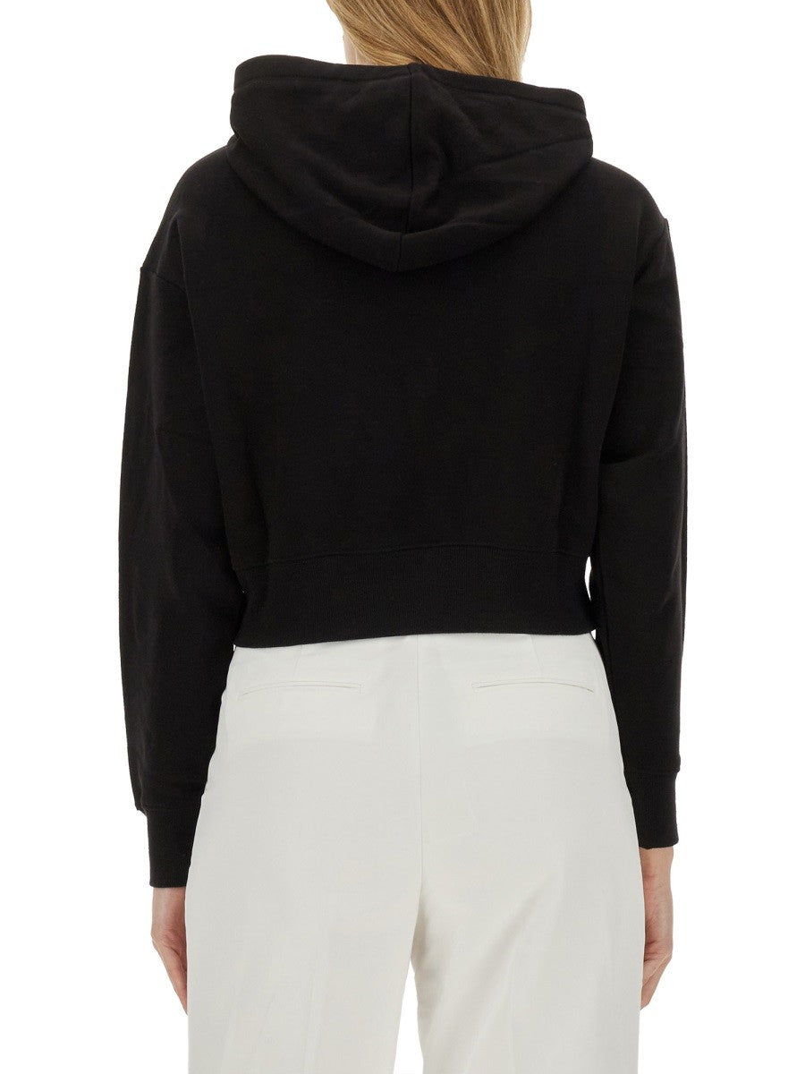Michael Kors Hoodie met logo – Zwart