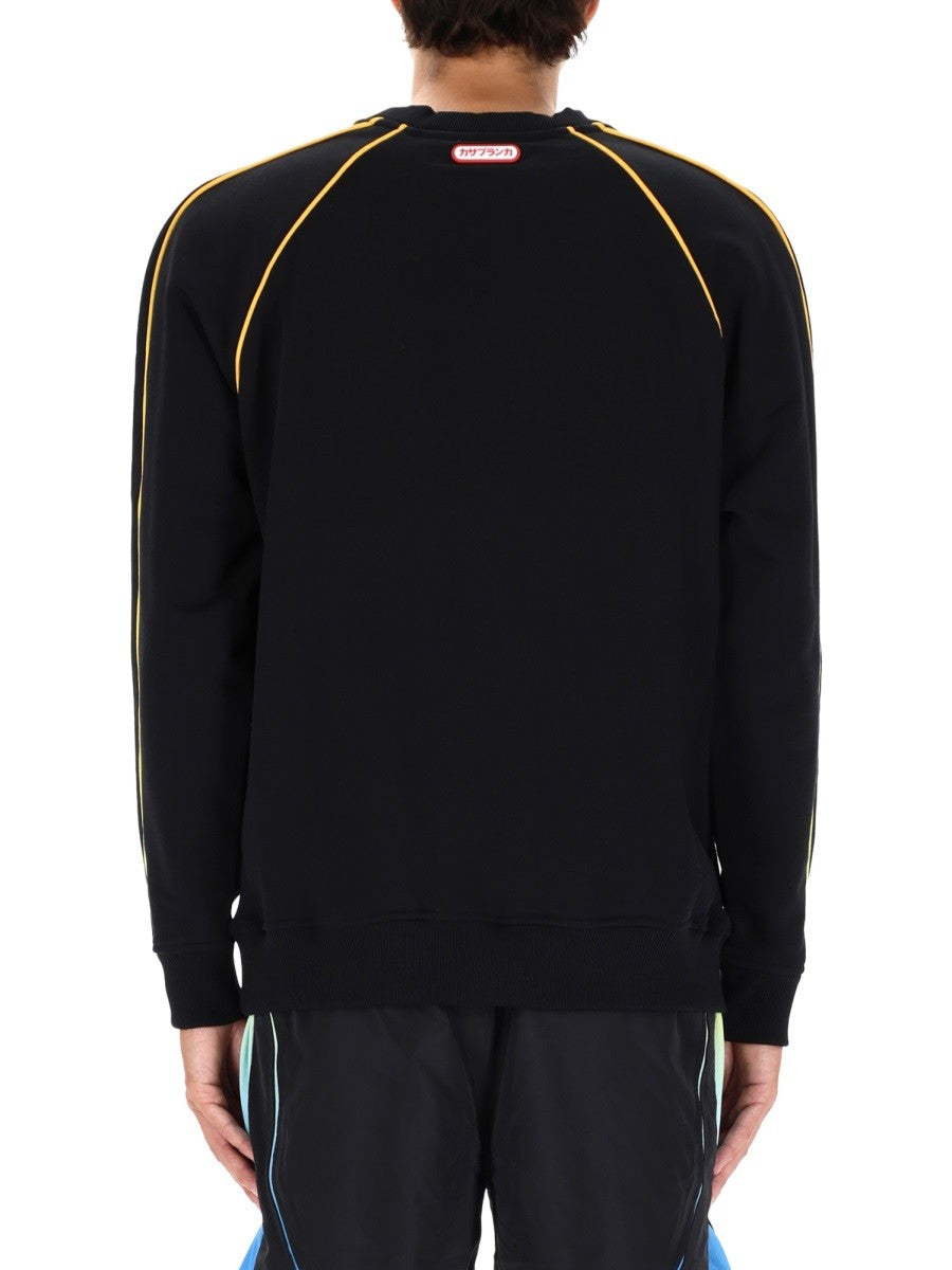 Casablanca Sweater met logo – Zwart