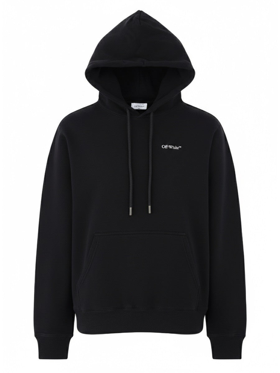 Off-White Sweater met Logo Heren – Zwart