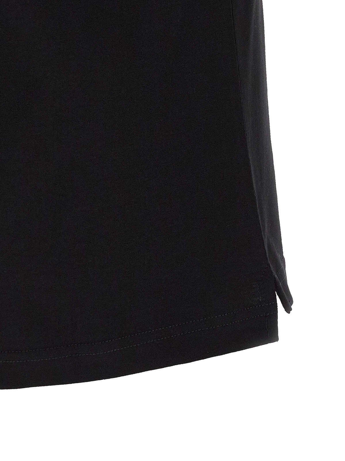 Diesel T-shirt met Oval D-logo – Zwart
