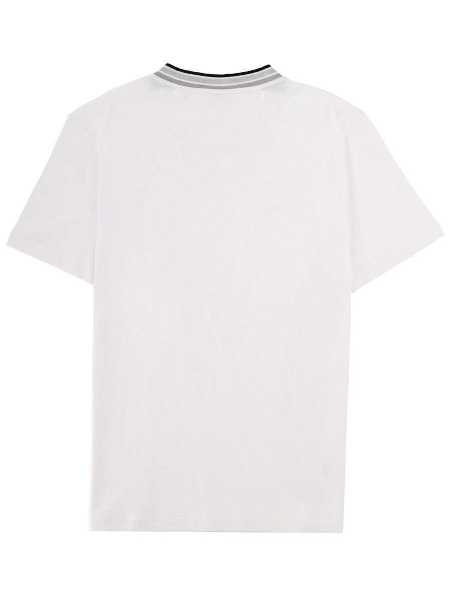 Boss T-shirt met logo – Wit