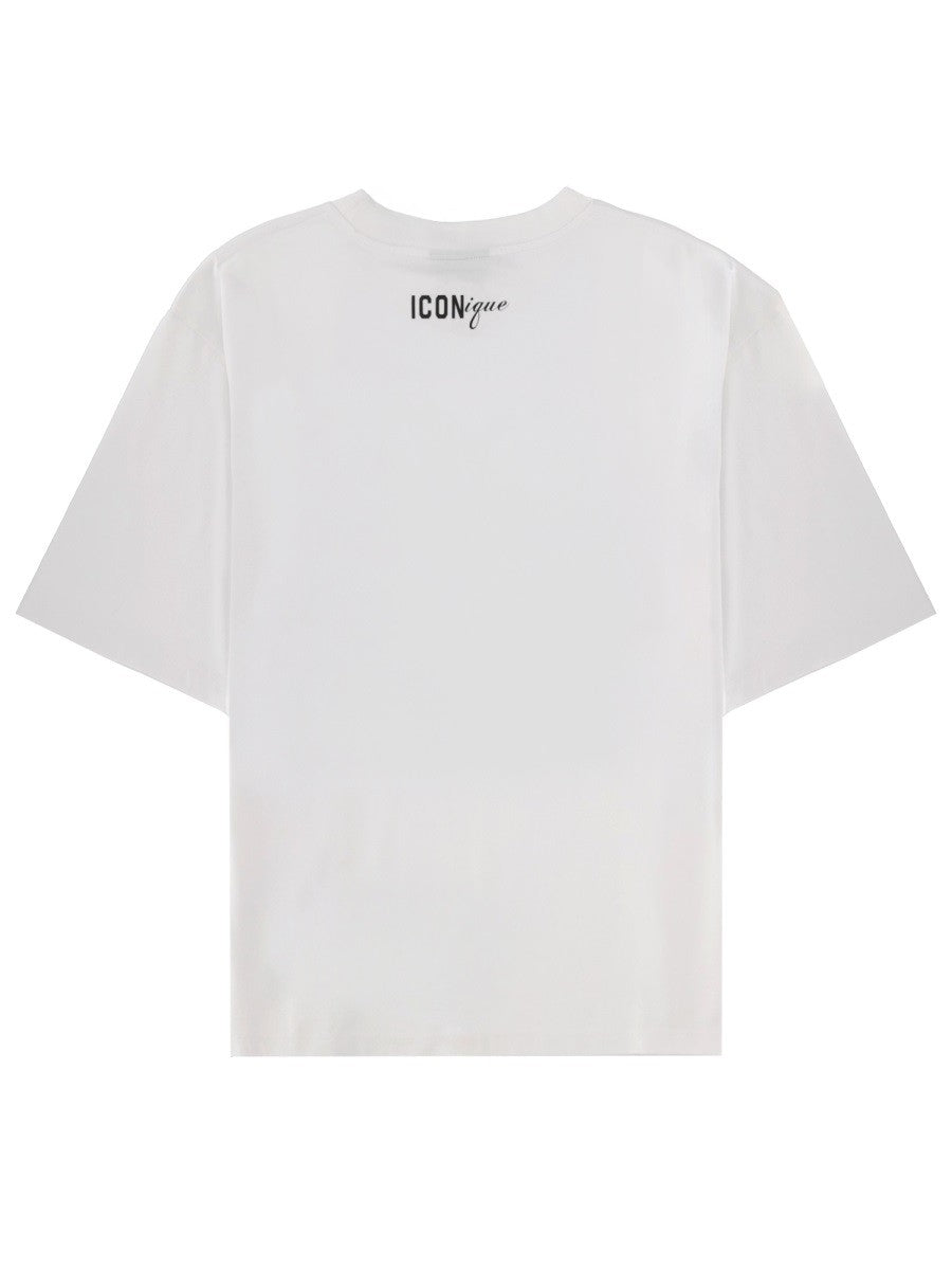 Dsquared2 Iconique T-shirt – Wit