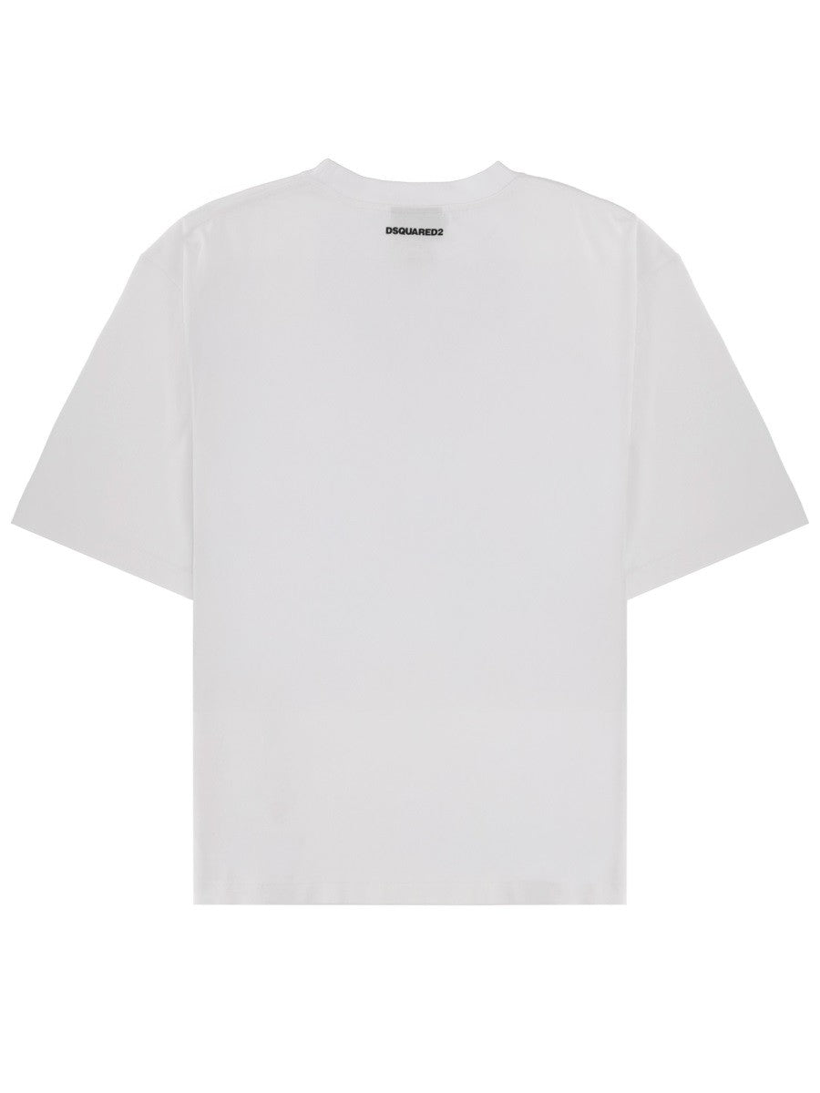 Dsquared2 Iconique T-shirt – Wit