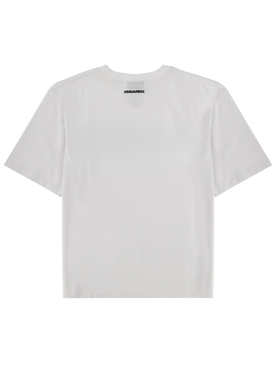Dsquared2 Iconique T-shirt – Wit