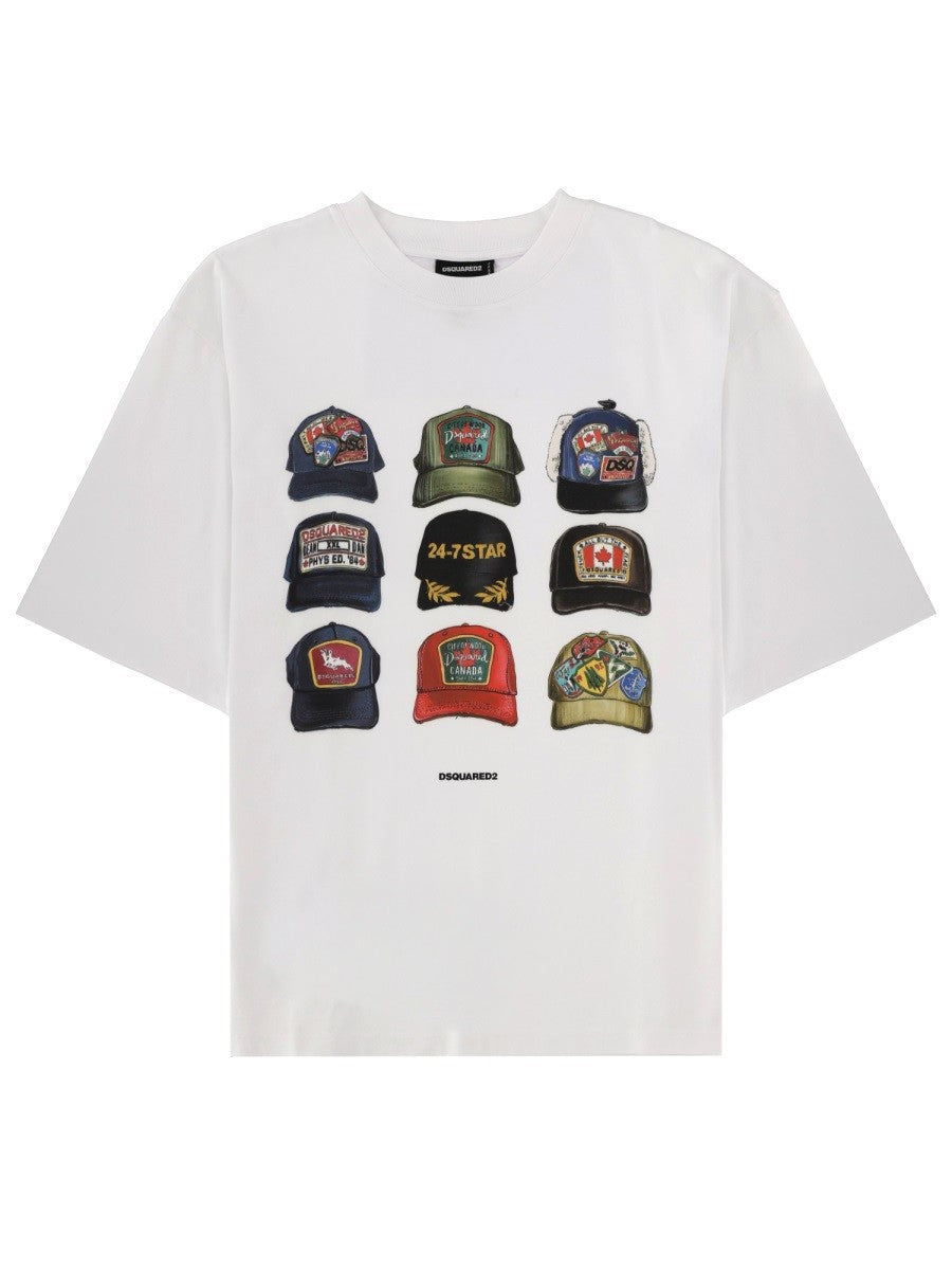 Dsquared2 Iconique T-shirt – Wit