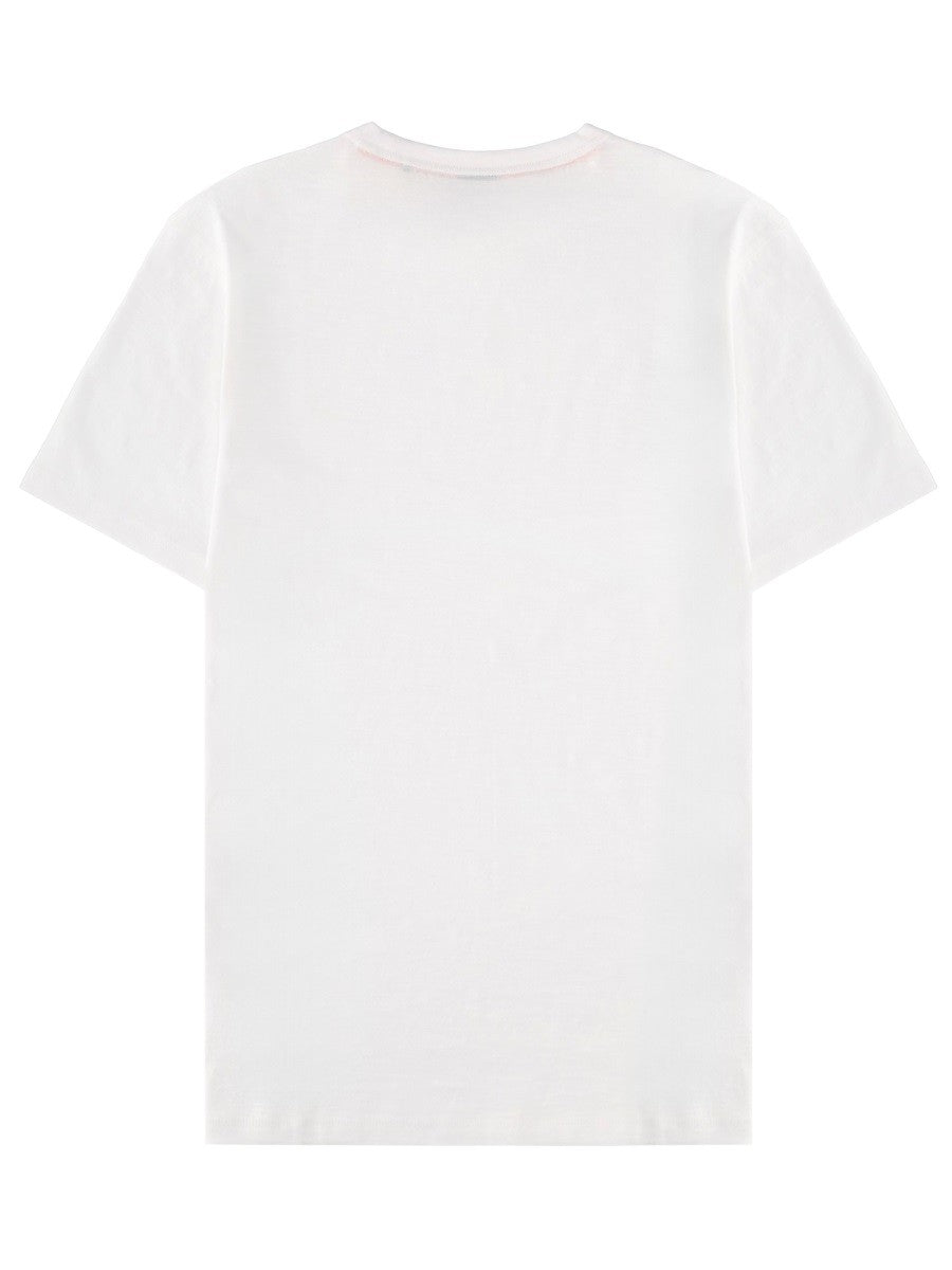 Boss Katoenen T-shirt – Wit