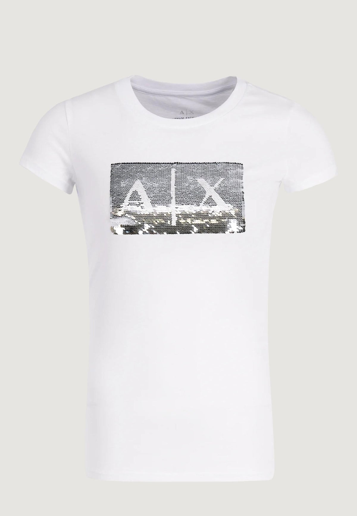 Armani Exchange T-shirt met Print Dames – Wit