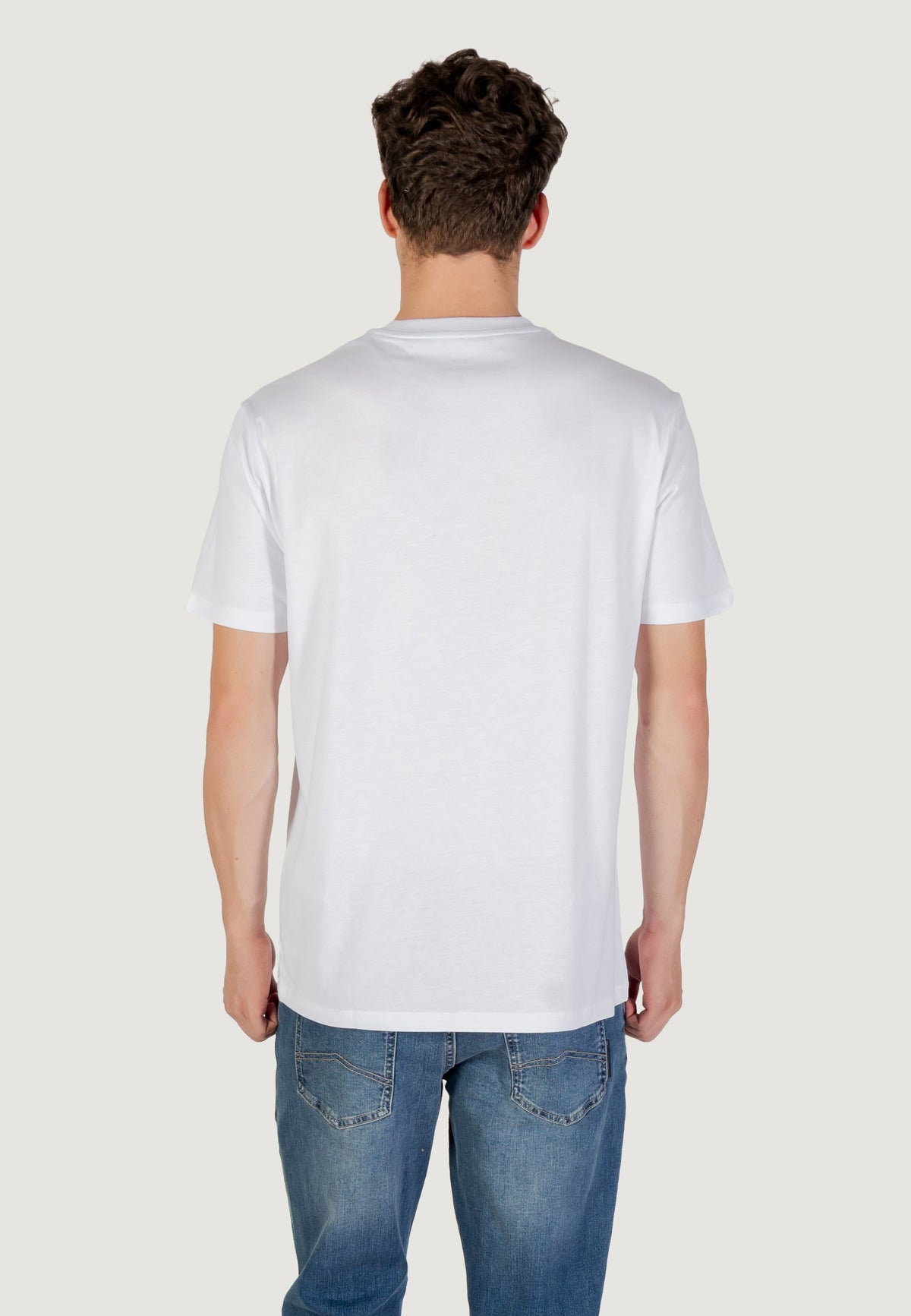 Armani Exchange T-shirt met Print Heren – Wit