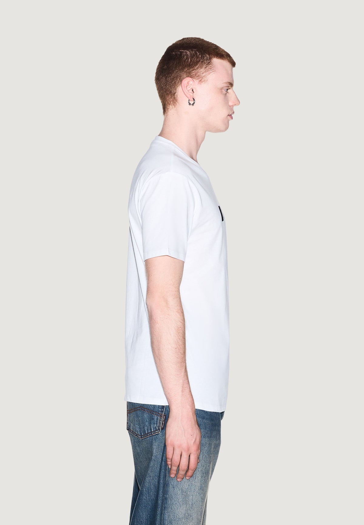 Armani Exchange T-shirt met Print Heren – Wit