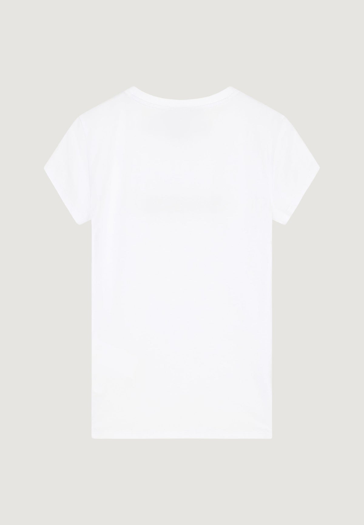 Armani Exchange T-shirt met Ronde Hals Dames – Wit