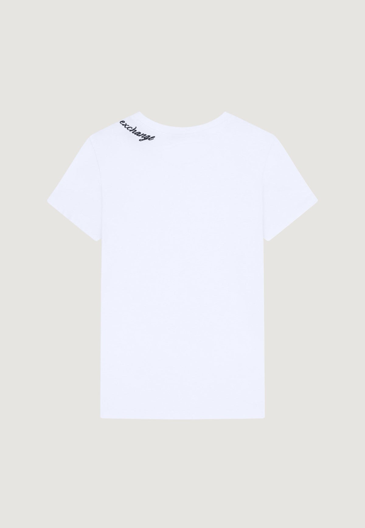 Armani Exchange T-shirt met Korte Mouwen Dames – Wit