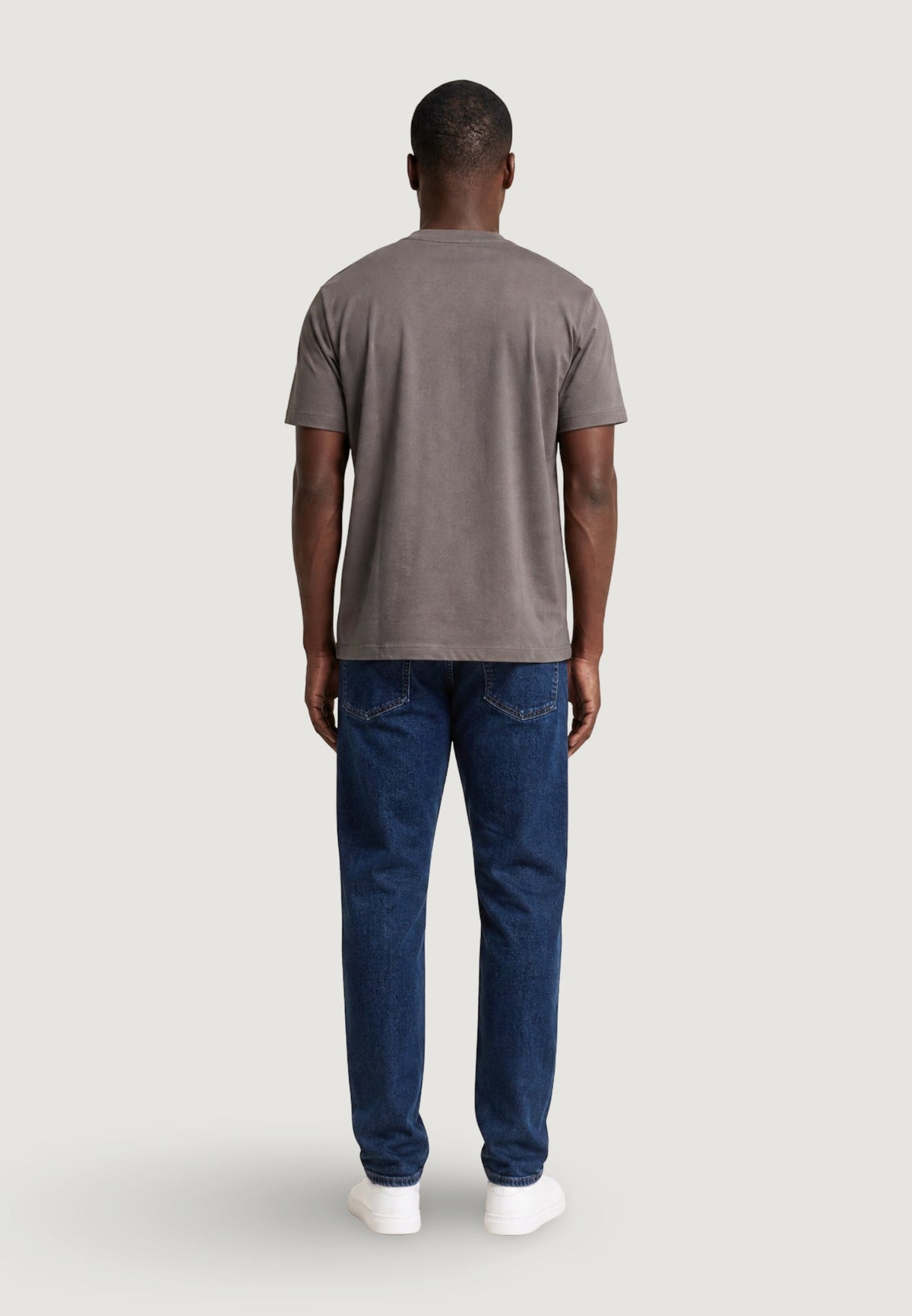 Armani Exchange T-shirt met Print en Klassieke Kraag – Bruin