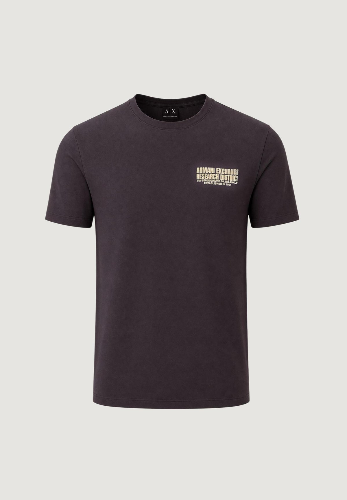 Armani Exchange T-shirt met Print – Bruin