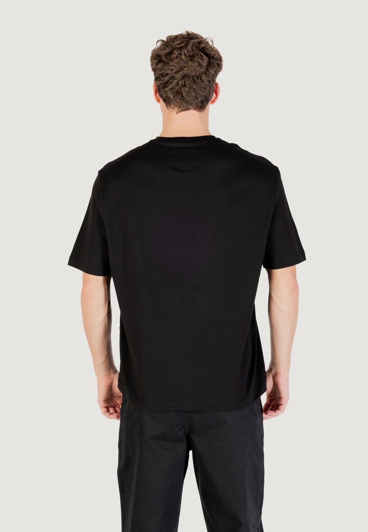 Armani Exchange T-shirt met Korte Mouwen Heren – Zwart