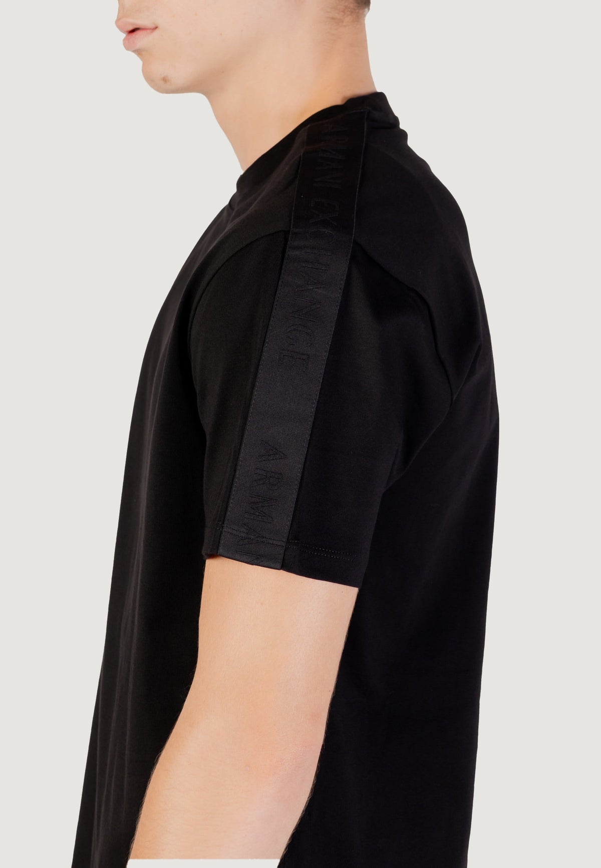 Armani Exchange T-shirt met Korte Mouwen Heren – Zwart