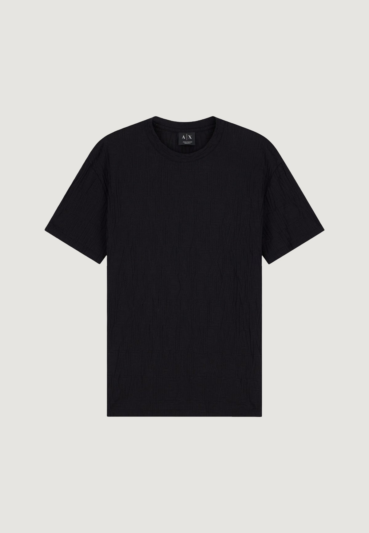 Armani Exchange T-shirt met Korte Mouwen Heren – Zwart