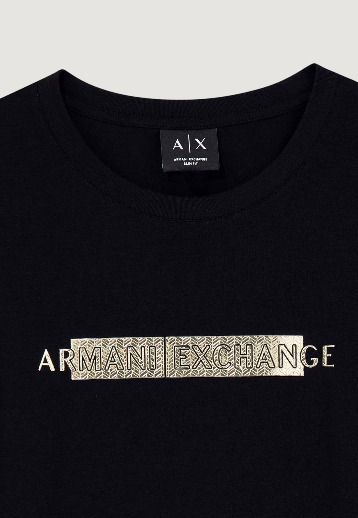 Armani Exchange T-shirt met Print Dames – Zwart