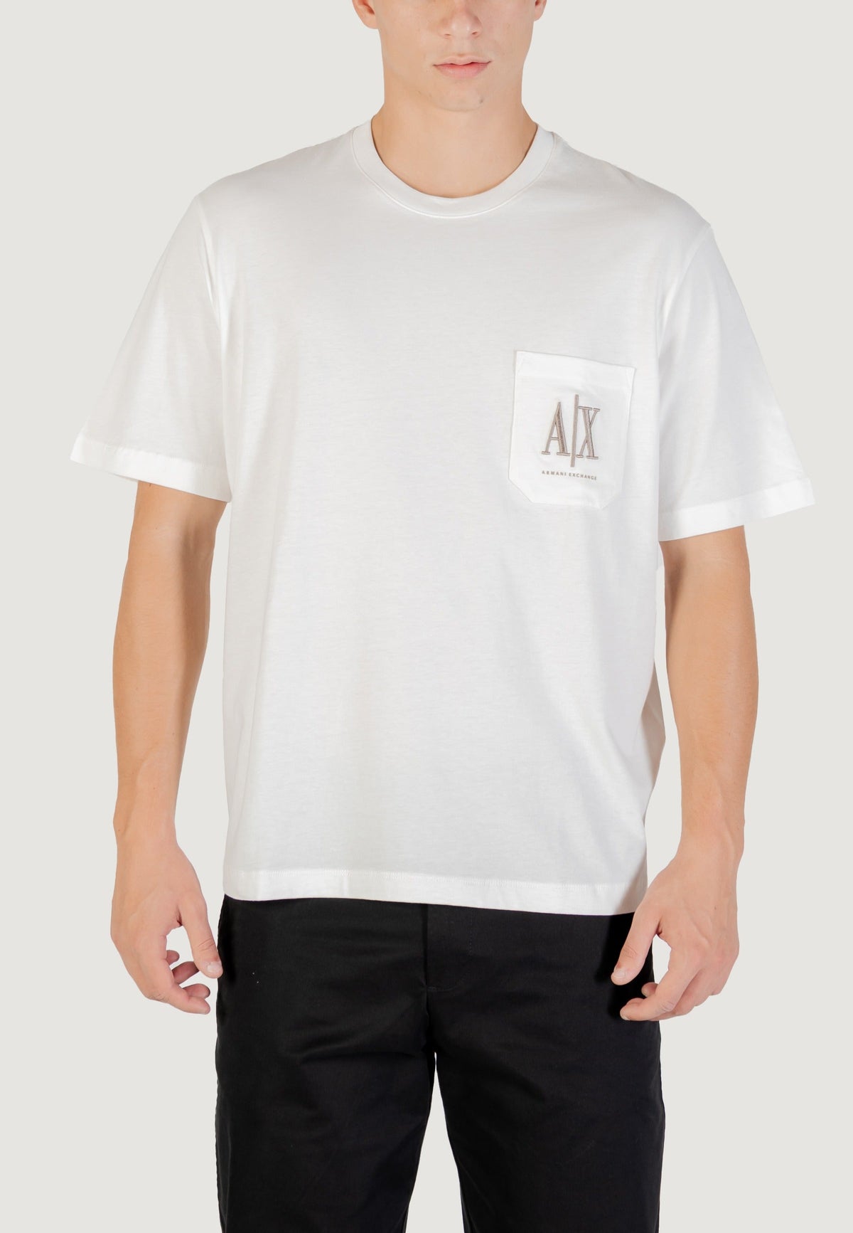 Armani Exchange T-shirt met Print Heren – Wit