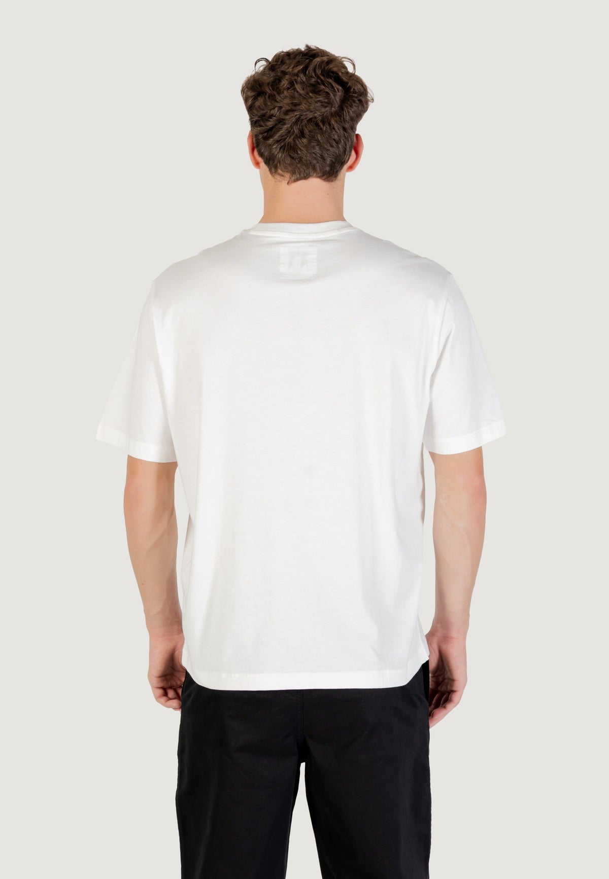 Armani Exchange T-shirt met Print Heren – Wit
