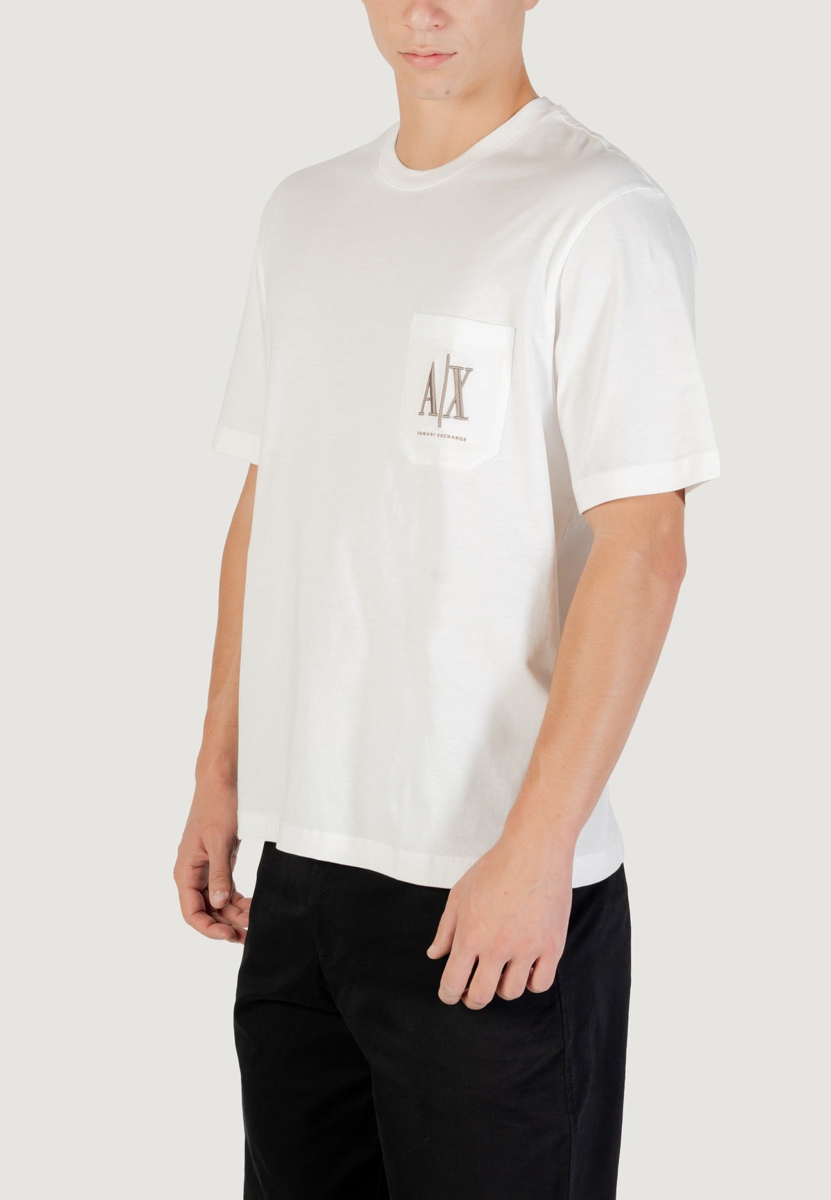 Armani Exchange T-shirt met Print Heren – Wit
