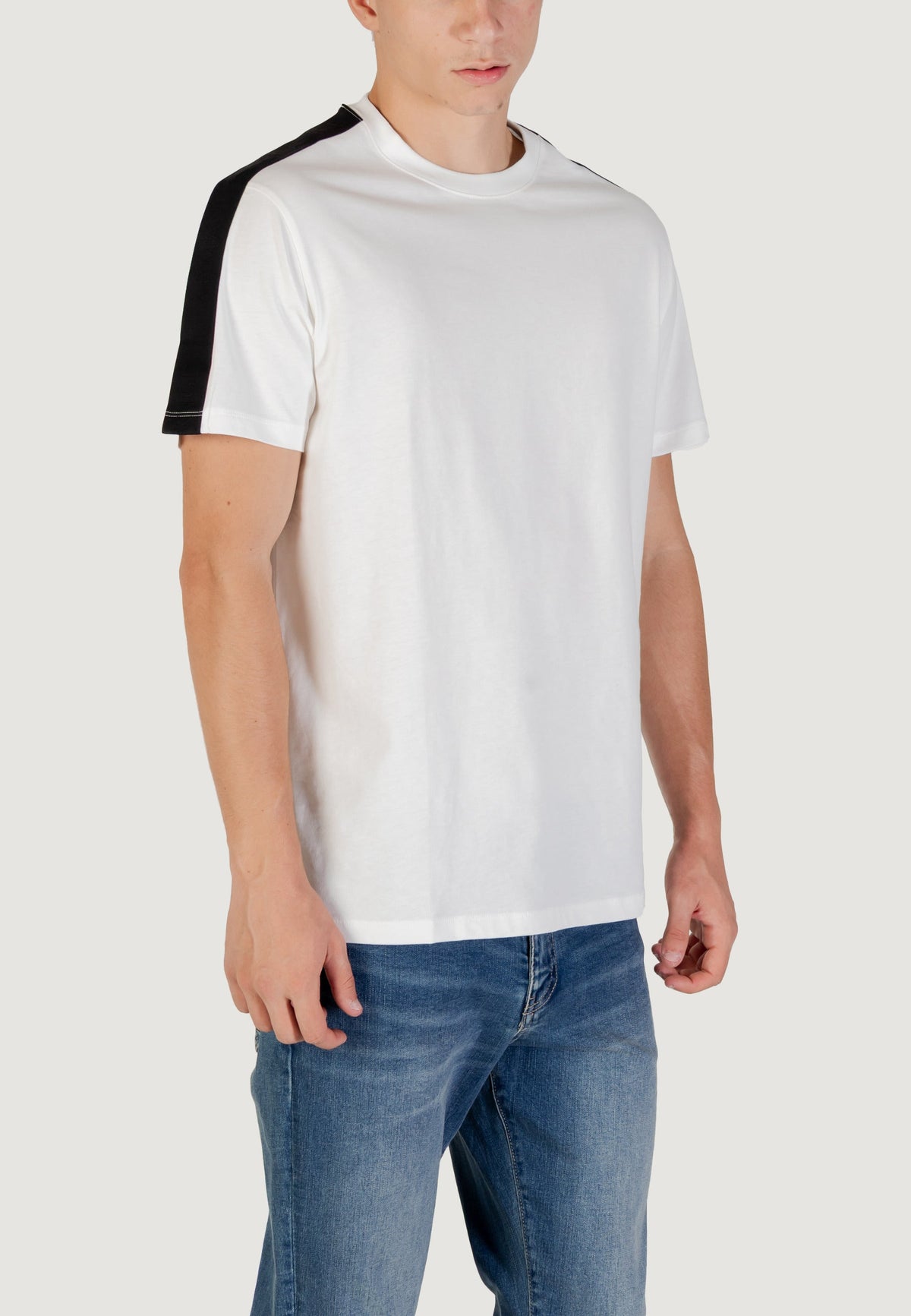 Armani Exchange T-shirt met Korte Mouwen Heren – Wit