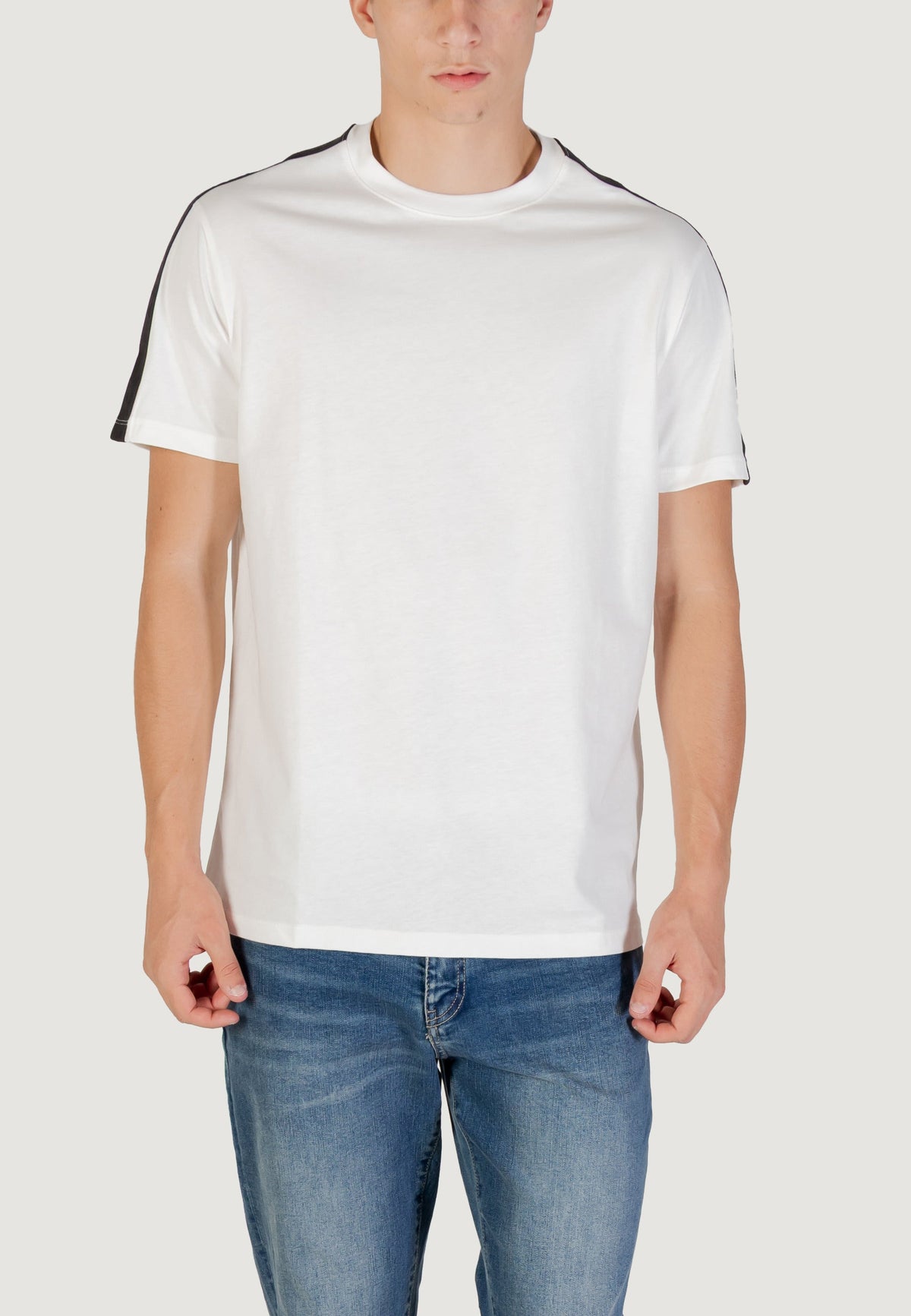 Armani Exchange T-shirt met Korte Mouwen Heren – Wit