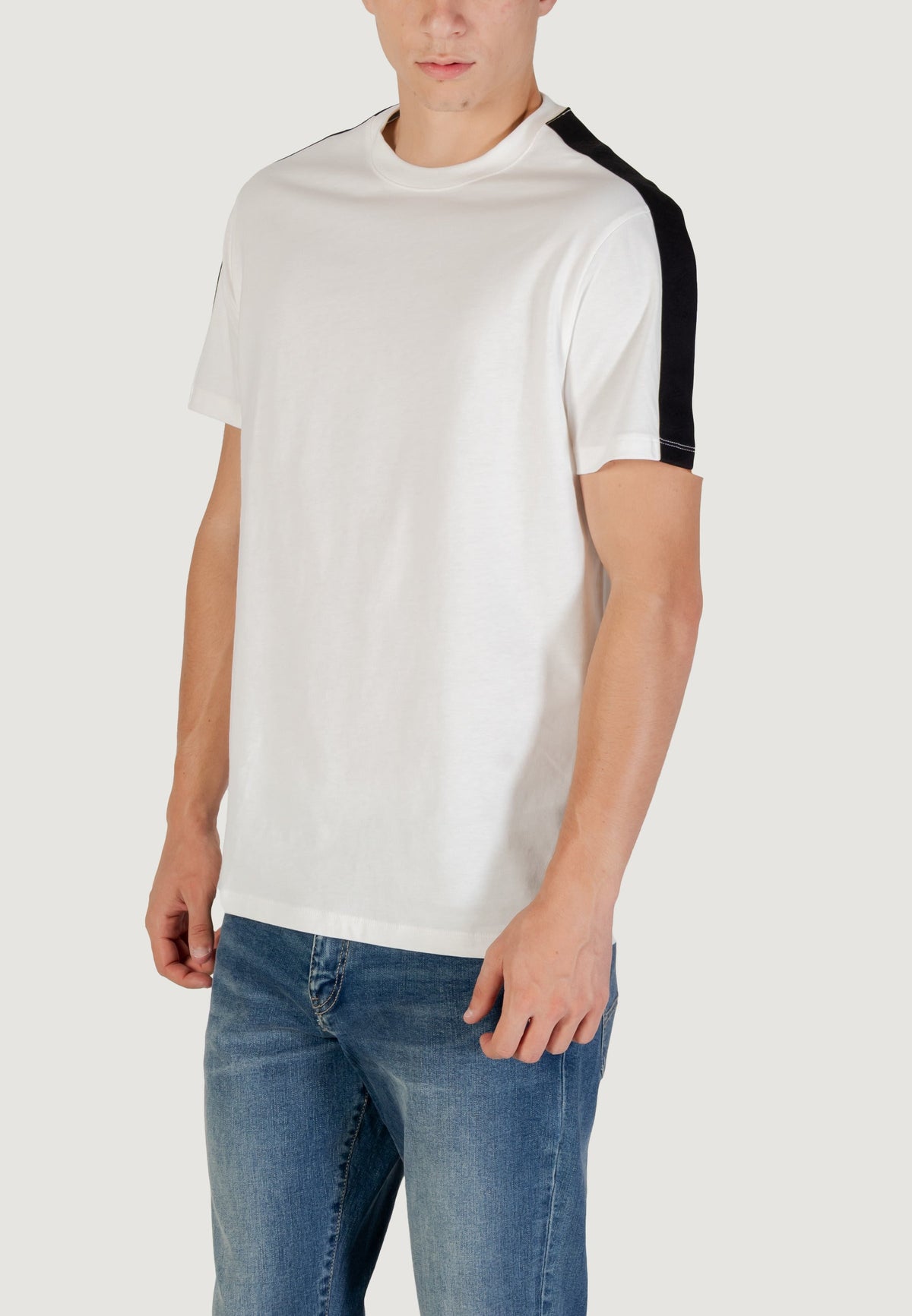 Armani Exchange T-shirt met Korte Mouwen Heren – Wit