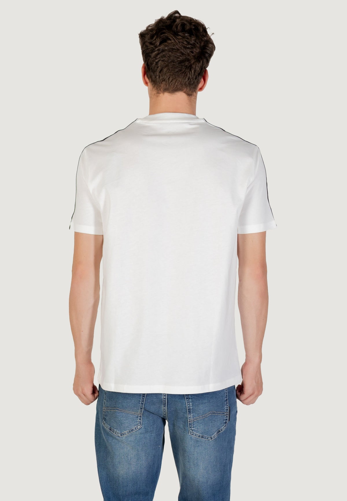 Armani Exchange T-shirt met Korte Mouwen Heren – Wit