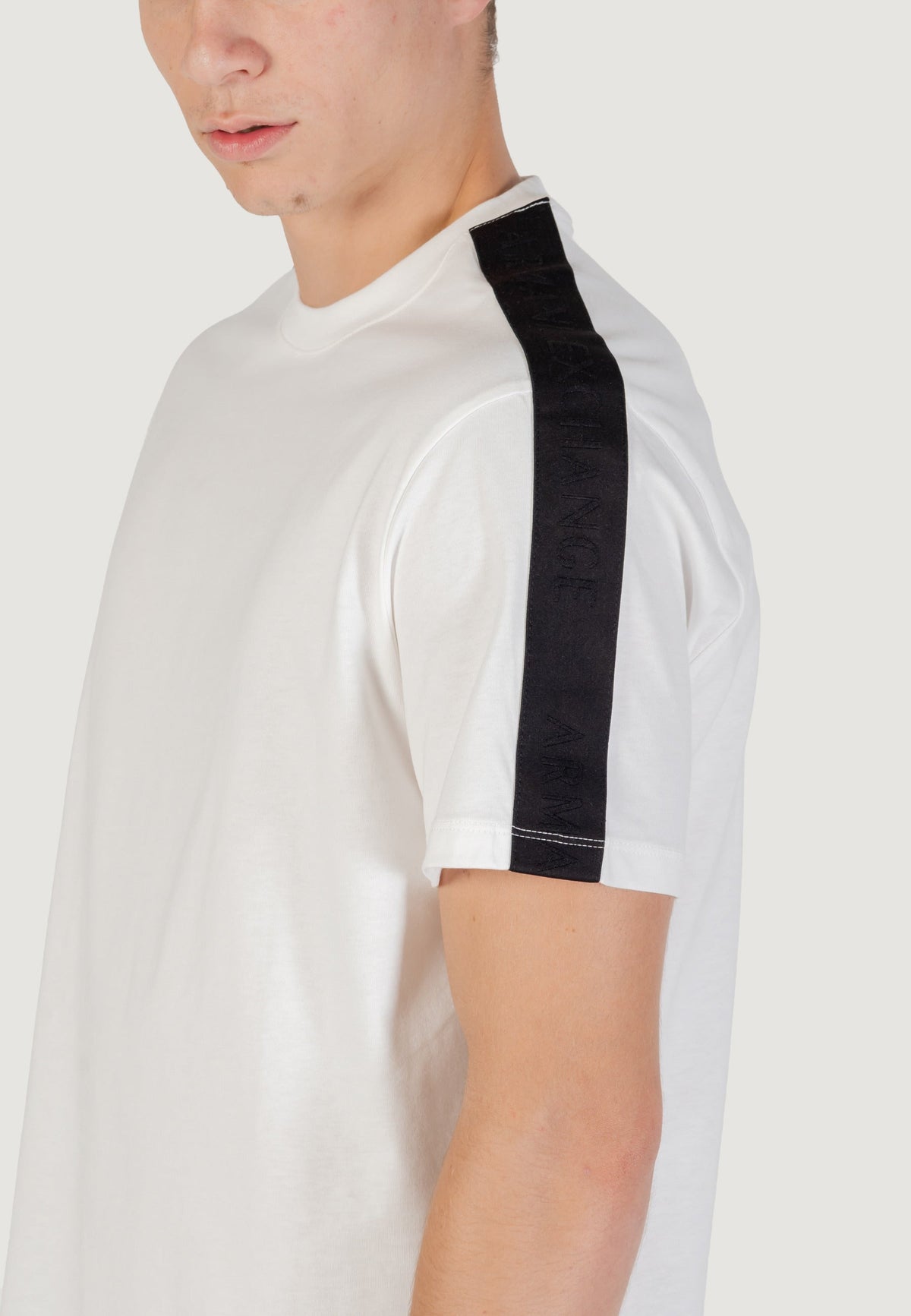 Armani Exchange T-shirt met Korte Mouwen Heren – Wit