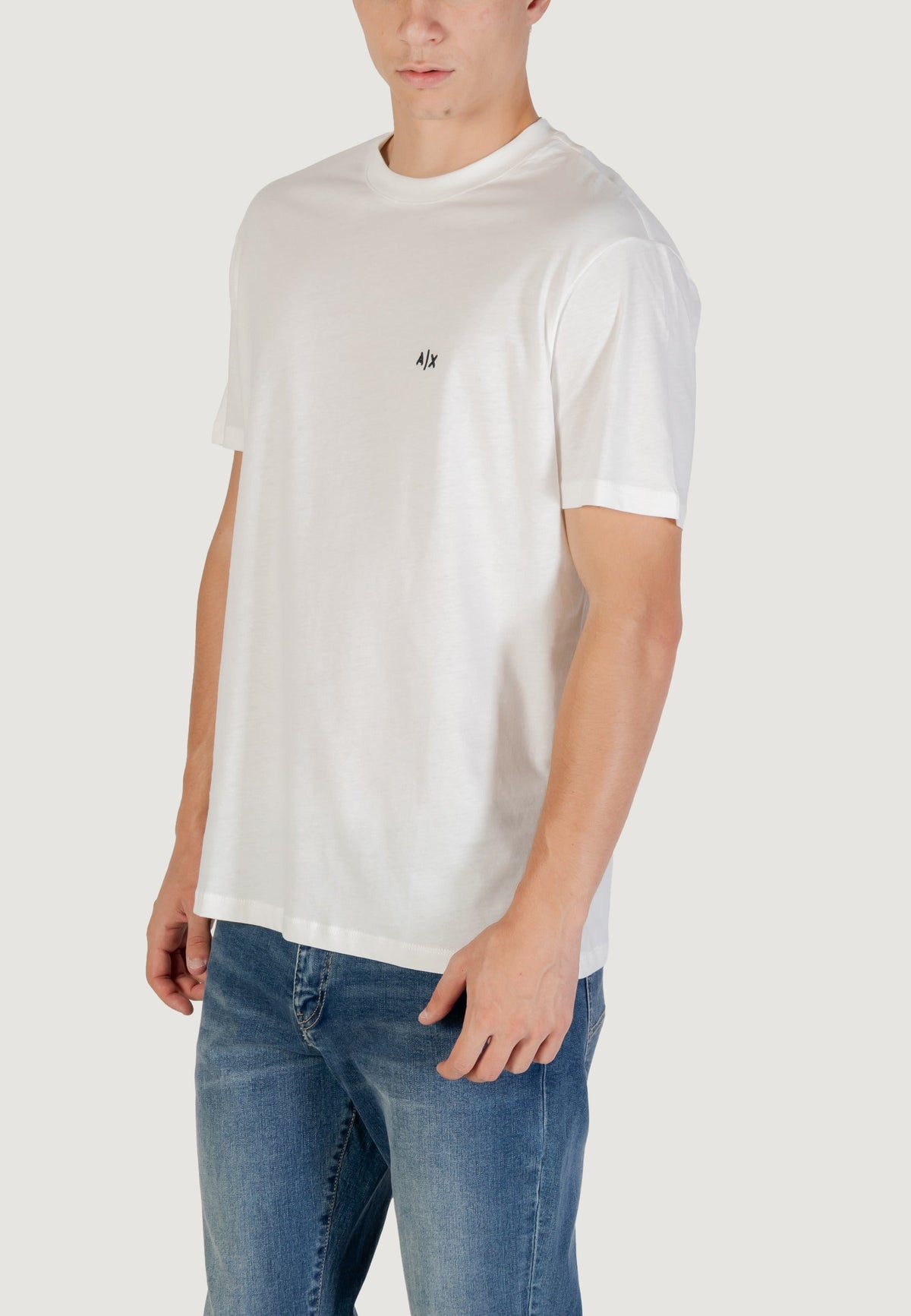 Armani Exchange T-shirt met Korte Mouwen Heren – Wit