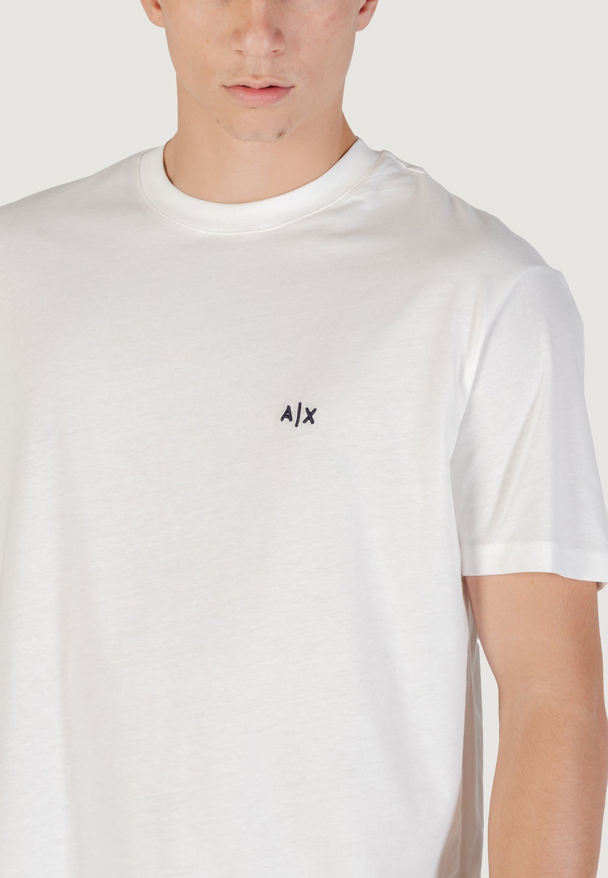 Armani Exchange T-shirt met Korte Mouwen Heren – Wit