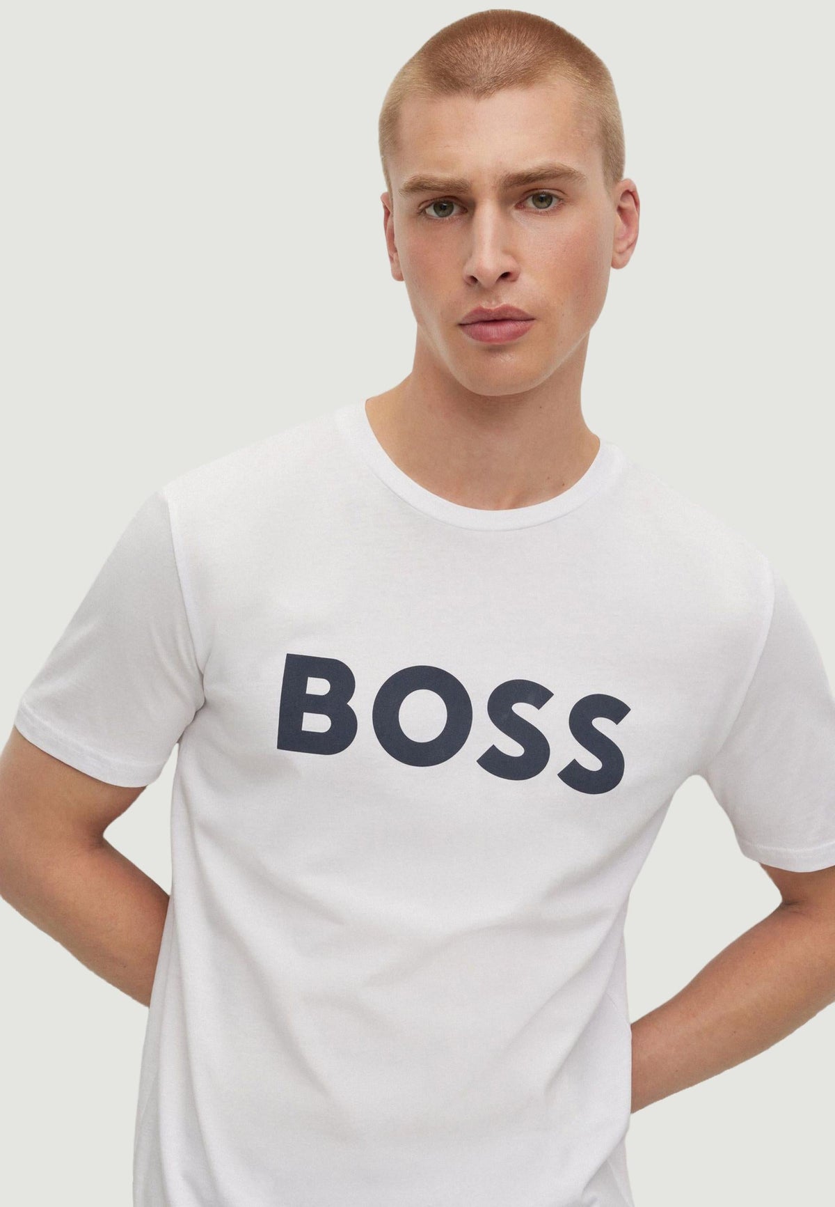 Boss Thinking T-shirt – Wit