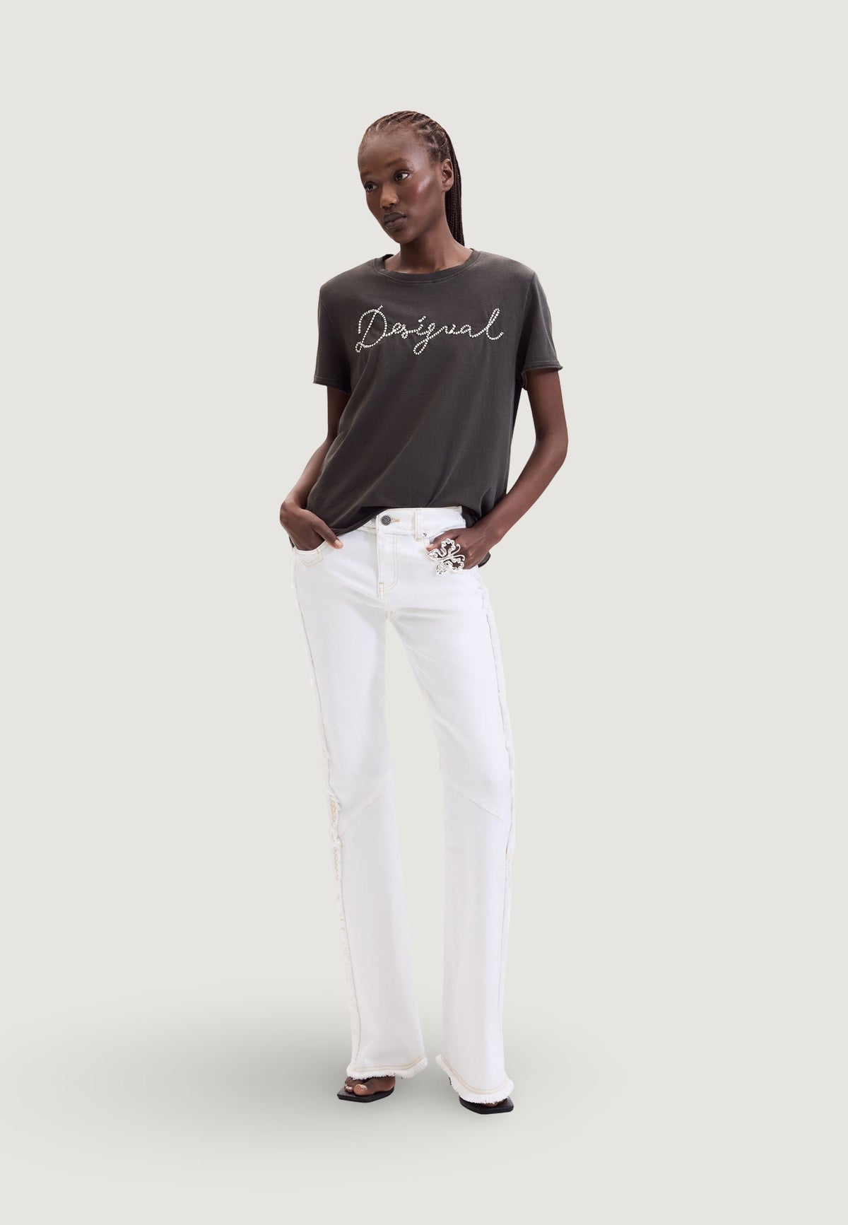 Desigual Neena T-shirt – Zwart