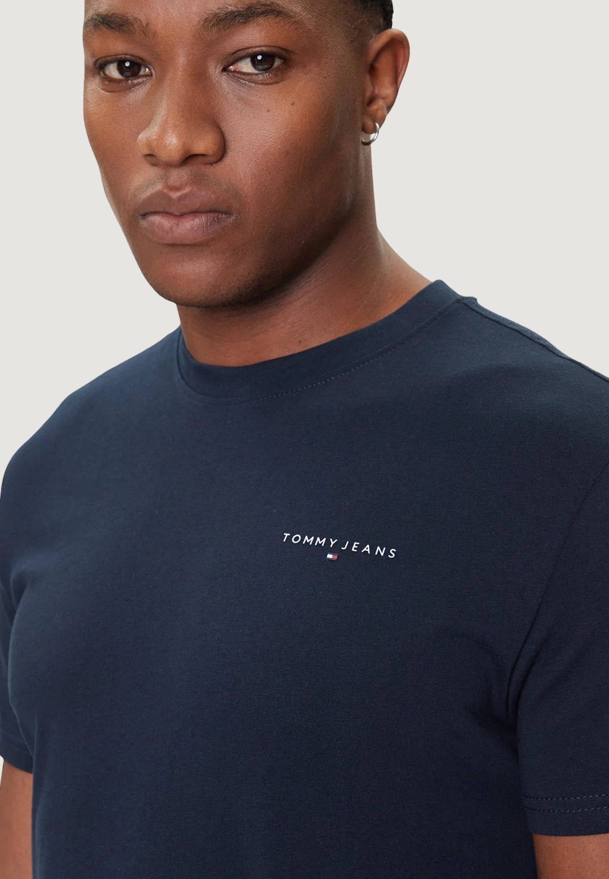 Tommy Hilfiger Slim fit T-shirt – Marineblauw