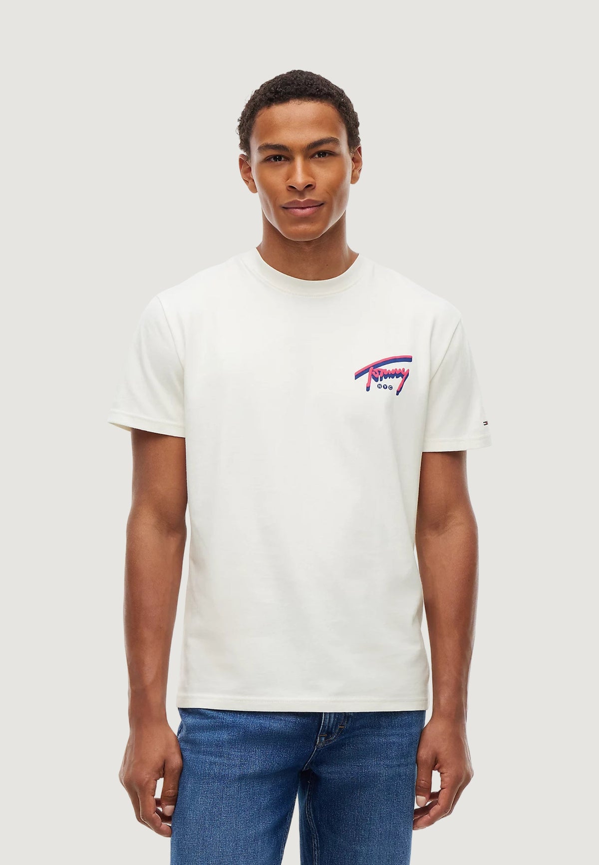 Tommy Hilfiger T-shirt met print – Wit