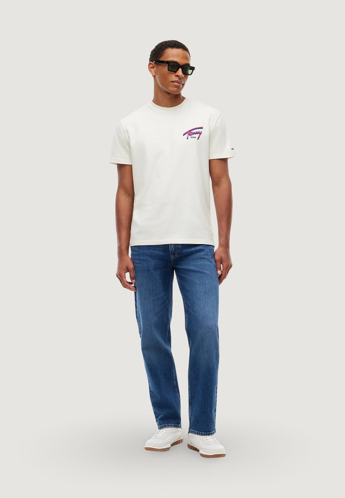 Tommy Hilfiger T-shirt met print – Wit