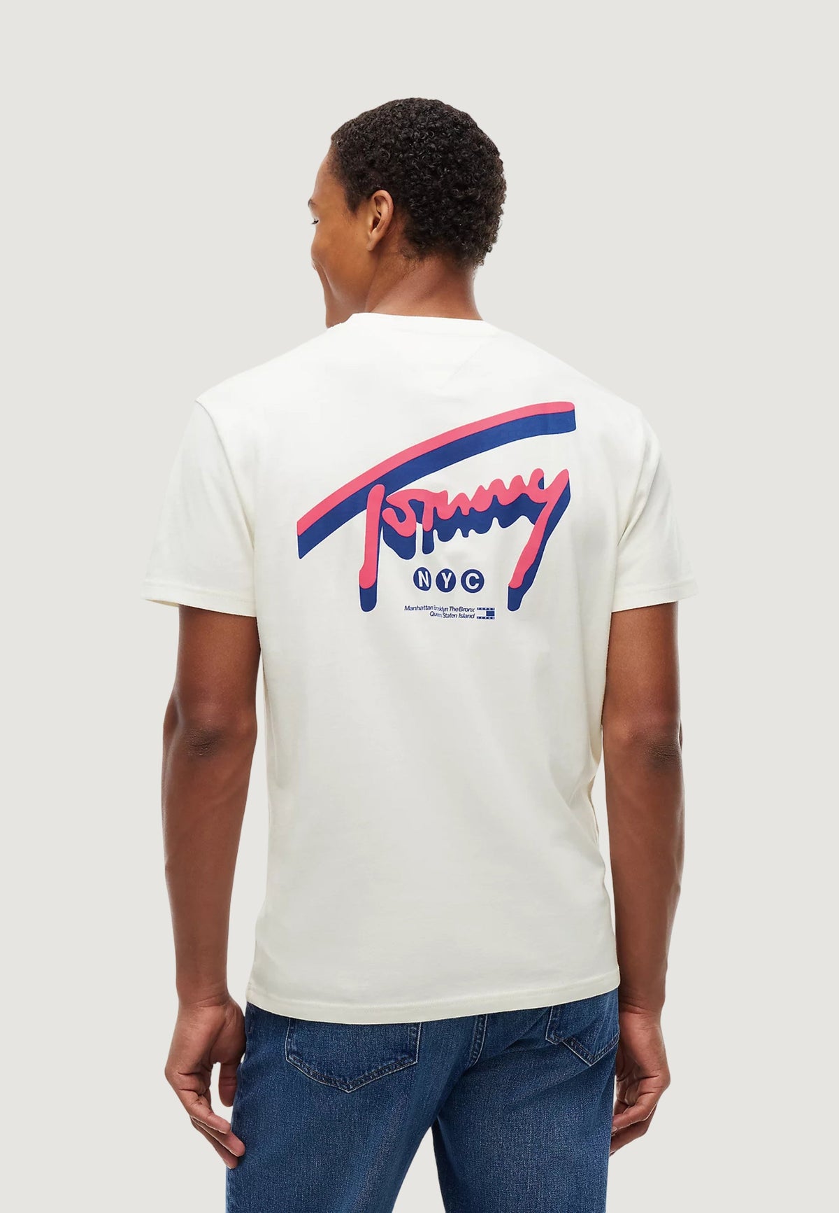 Tommy Hilfiger T-shirt met print – Wit