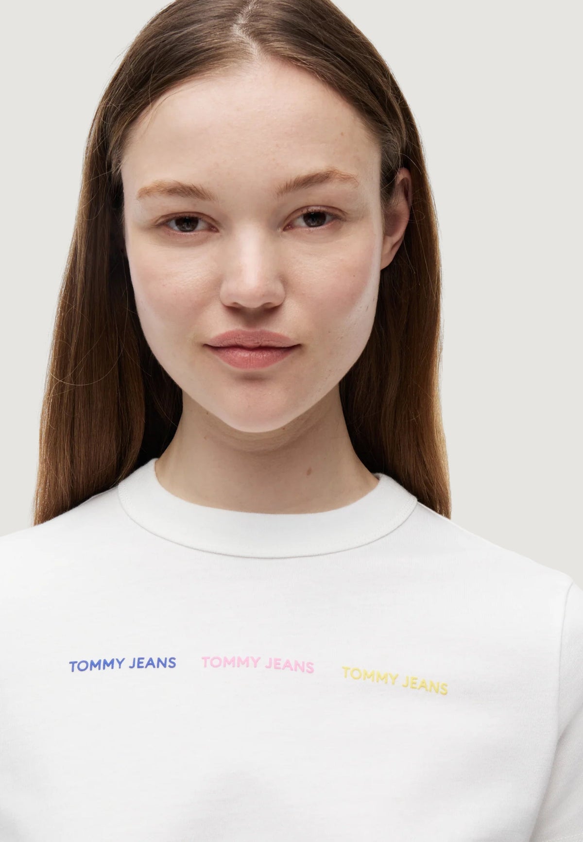 Tommy Hilfiger T-shirt met korte mouwen Dames – Wit