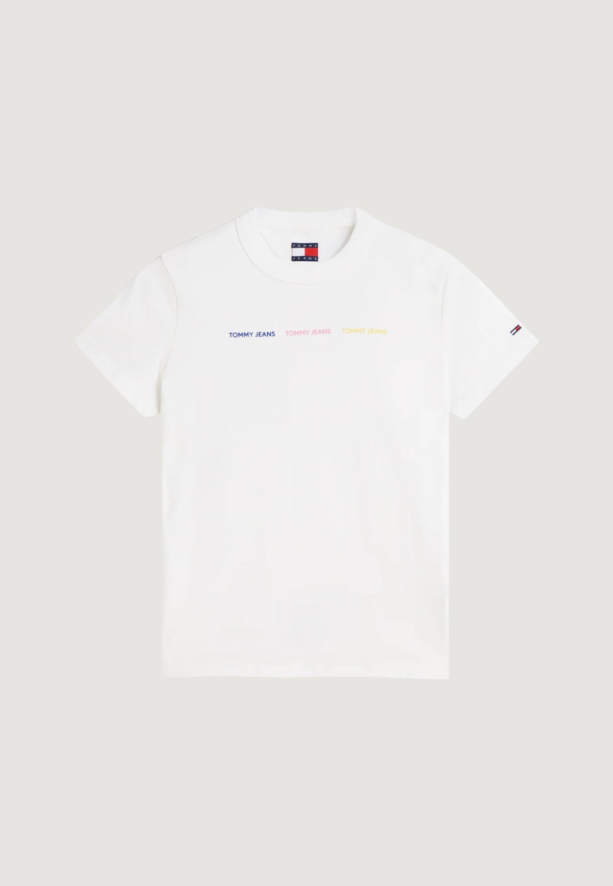 Tommy Hilfiger T-shirt met korte mouwen Dames – Wit