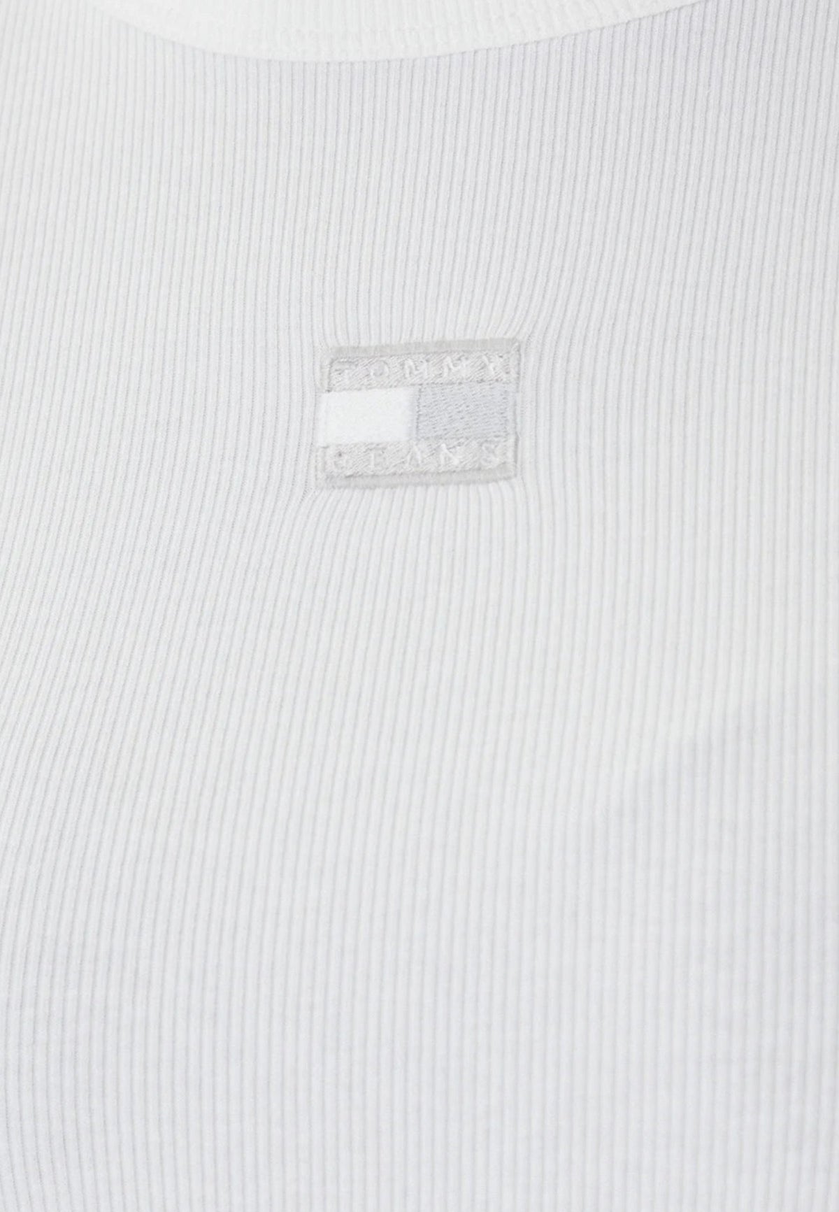 Tommy Hilfiger T-shirt met korte mouwen en ronde hals – Wit