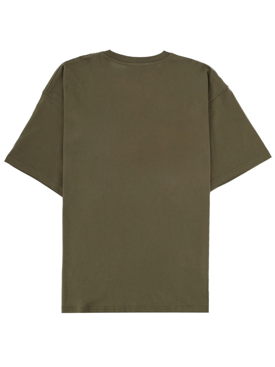 Diesel T-Boxt-Bleach T-shirt – Olijfgroen