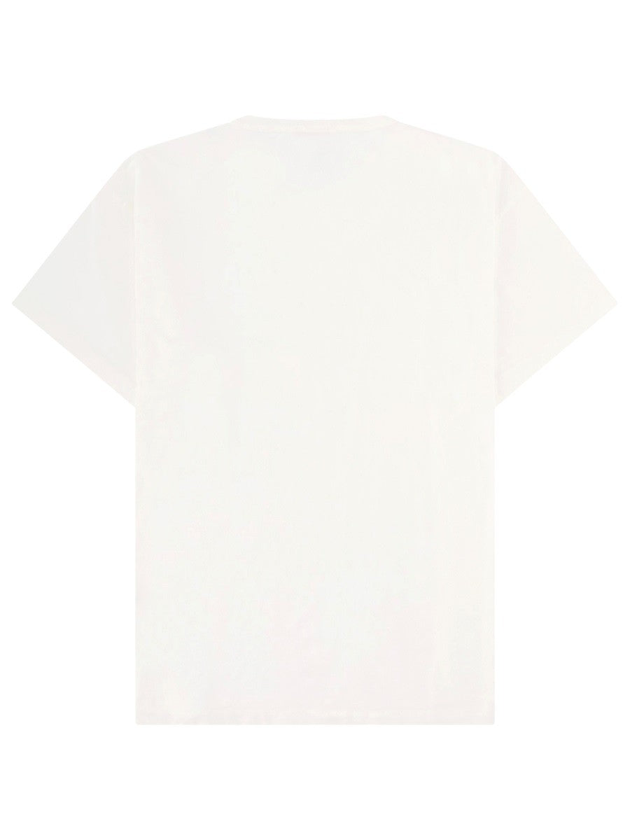 Diesel T-shirt met Oval D-logo – Wit