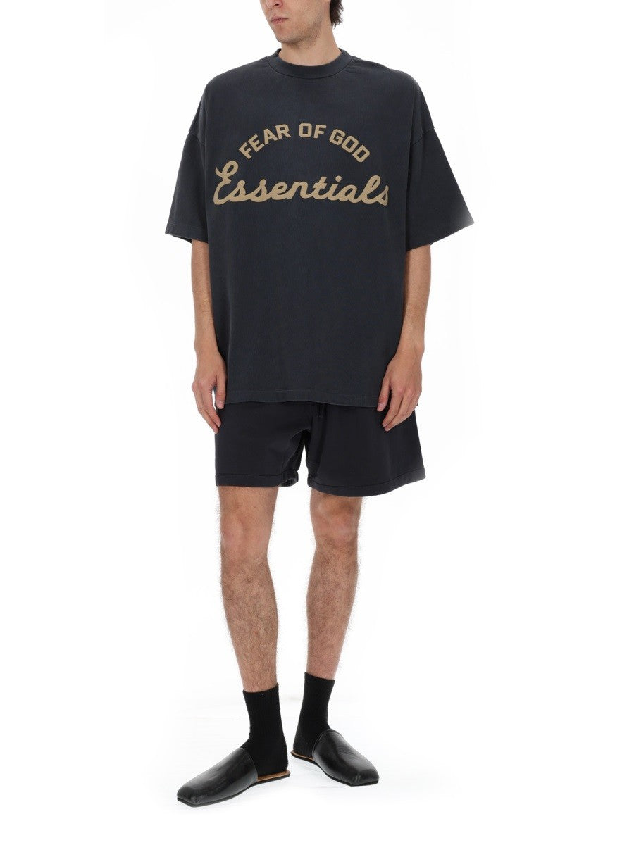 Fear of God Essentials Training 90s T-shirt – Antraciet